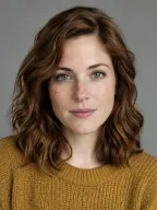 Example heroine — a woman with auburn hair