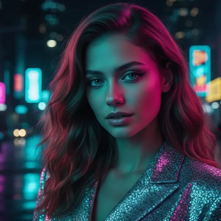 Пример AI-фотосессии по фото нейросетью — Fashion