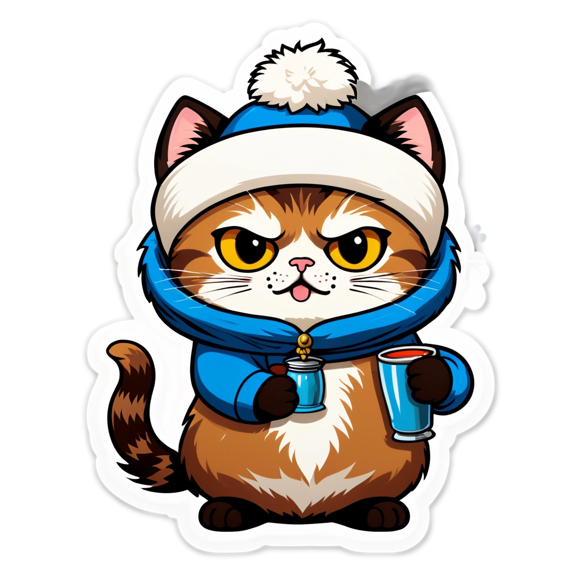Sticker — пример генерации в Limko