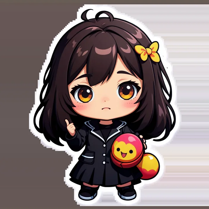 Sticker — пример генерации в Limko